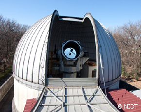 図2 本部にある口径1.5m 望遠鏡 